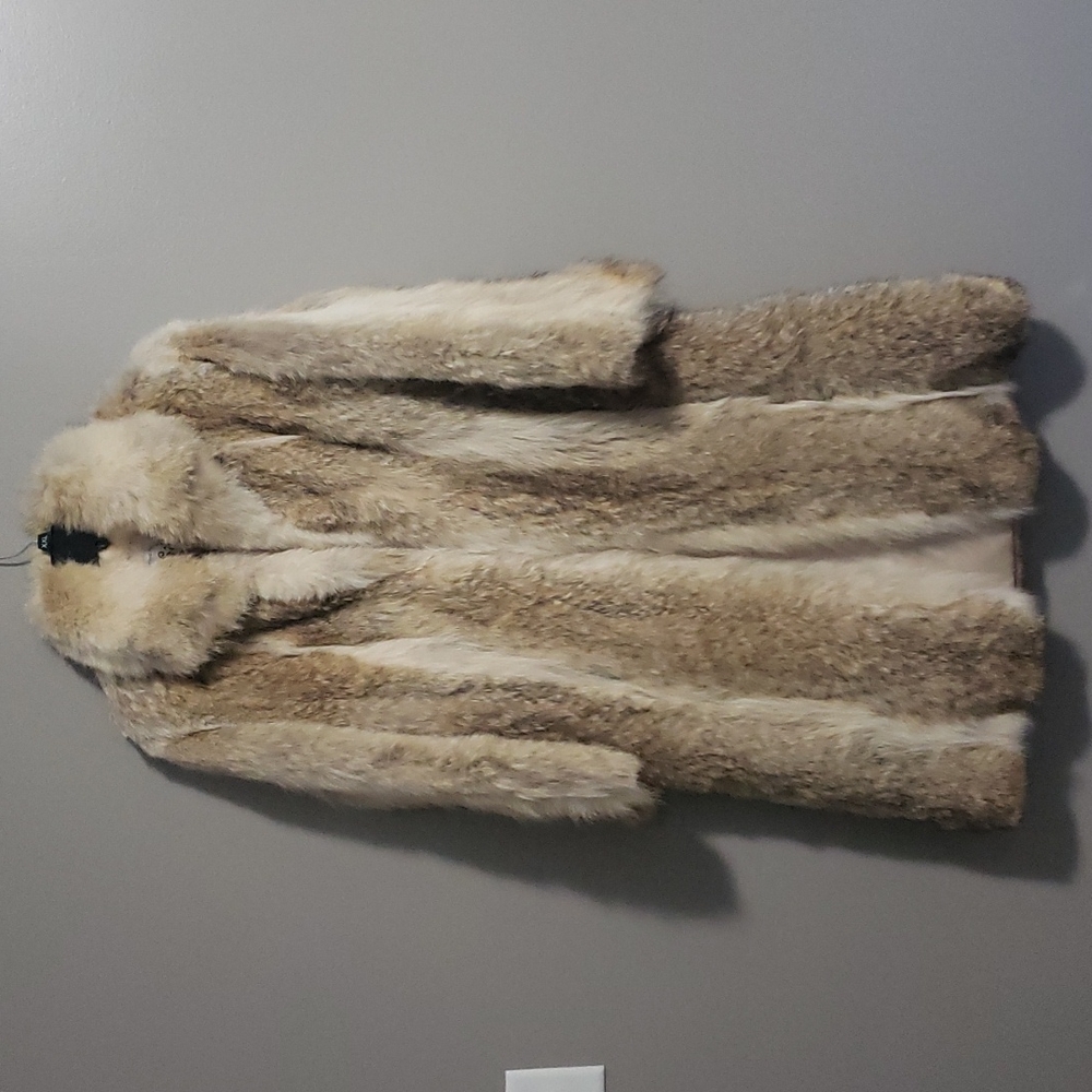 Genuine Coyote Fur Coat